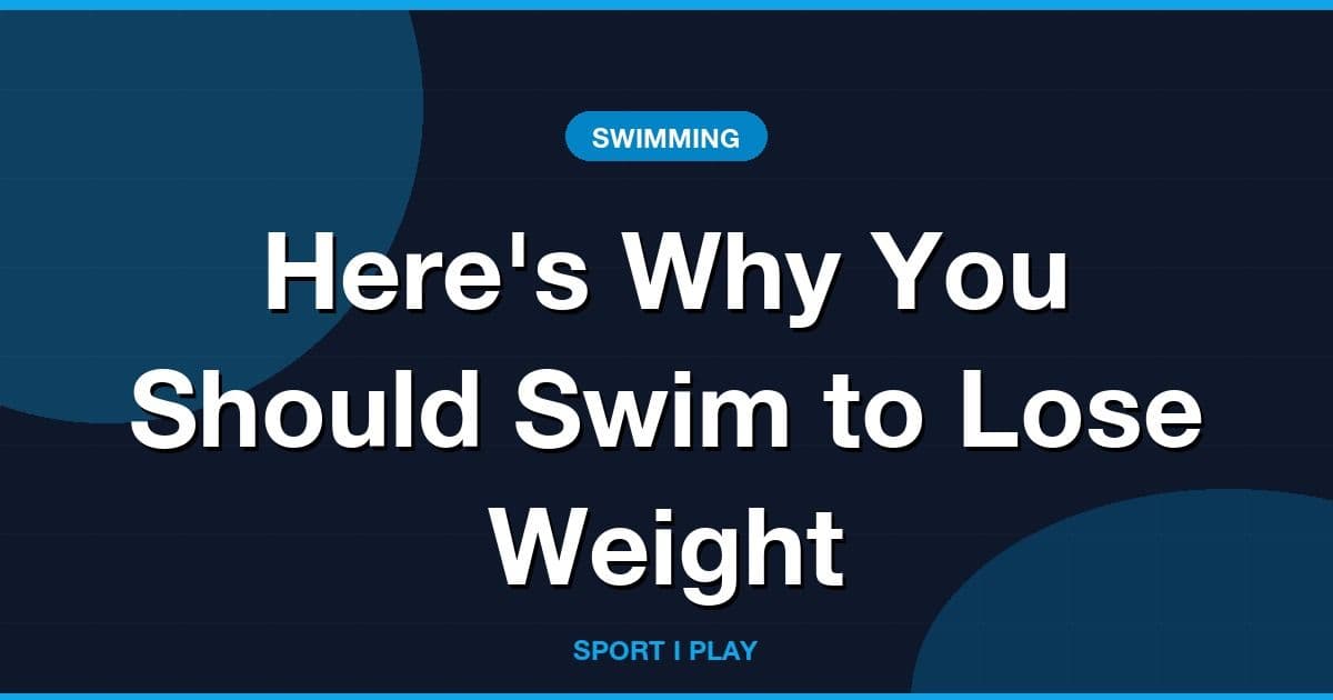Here's Why You Should Swim to Lose Weight