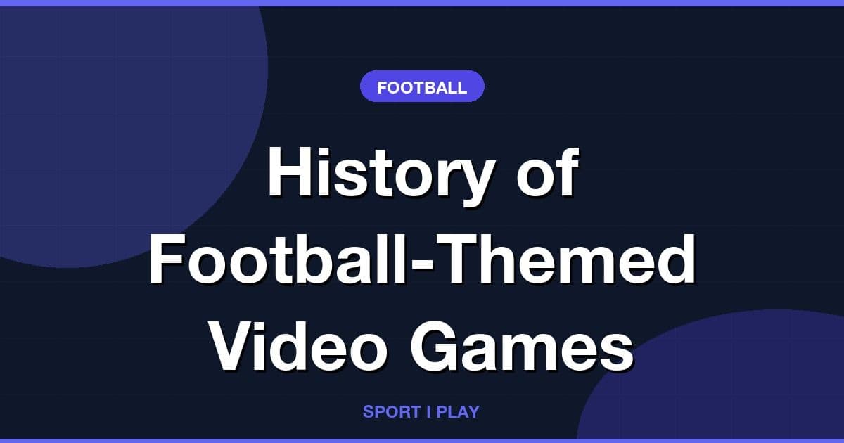 History of Football-Themed Video Games